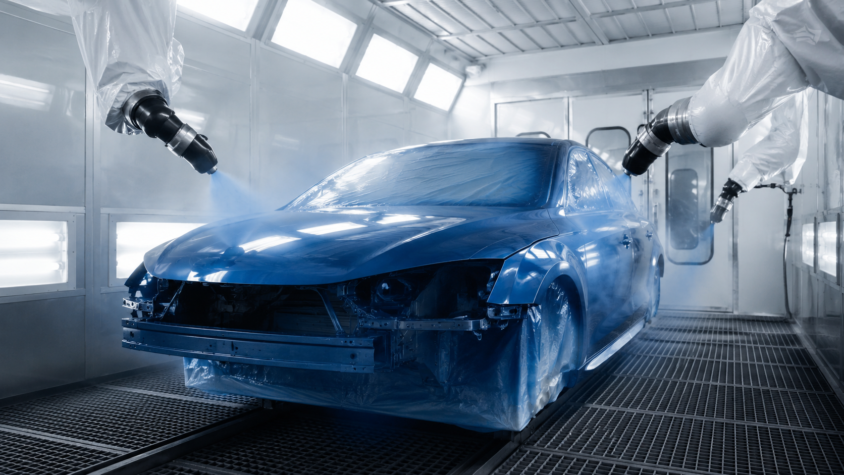 Car Painting Service in Porur by MCC Motors - Professional Car Paint and Dent Repair