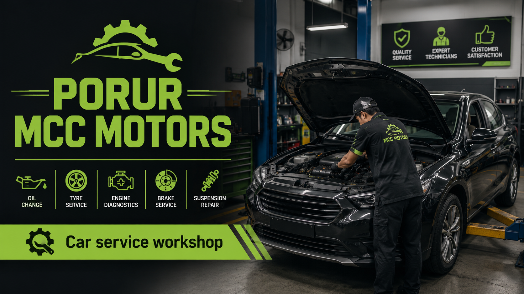 Best Car Service Centre in Porur Chennai - MCC Motors